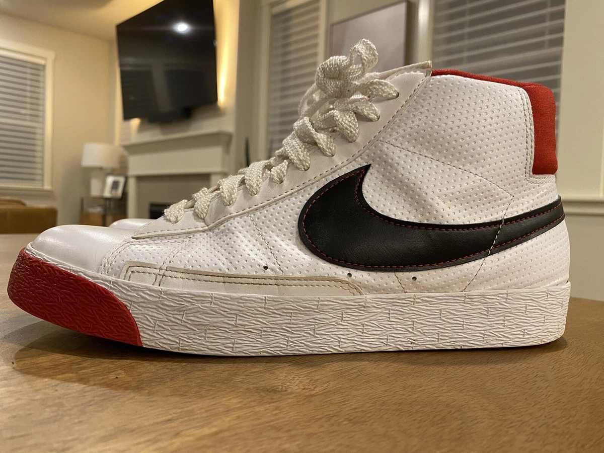 Nike blazer shop high white