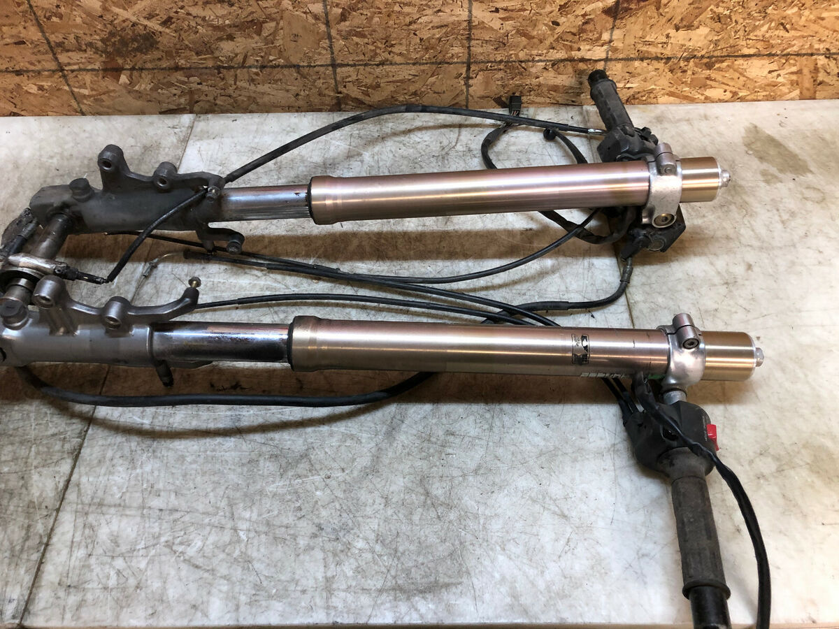94 95 96 97 KAWASAKI NINJA ZX9-R ZX9R FRONT FORKS FRONT END 94 95 96 97 KAWASAKI NINJA ZX9-R ZX9R FRONT FORKS FRONT END