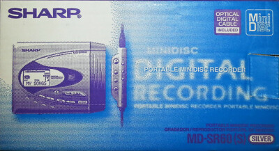 Sharp MDSR60S Minidisc Player/Recorder (Blue) | eBay