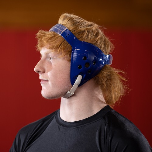 Sombreros de lucha libre Matman Halo protector de orejas protector de cabeza de agarre correas ajustables - Imagen 17 de 54
