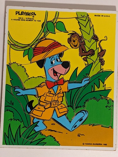 Playskool Wooden Puzzles Lot Of 5 Fox & Hound Quick Draw McGraw & More See Pics - Picture 8 of 10