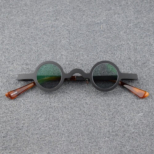 Gafas de sol redondas pequeñas de colección gafas de lectura de acetato con borde completo para mujeres y hombres - Imagen 10 de 24