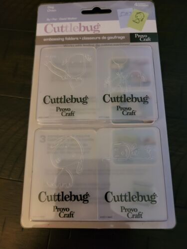 Set of 4 Provo Craft embossing folders. NEW/Sealed. LOOK! - Picture 4 of 6