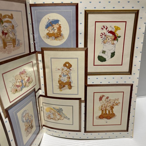 Lot of 4 Fast & Fun Quick Baby Quilts Patterns Applique Cross Stitch - Picture 5 of 23