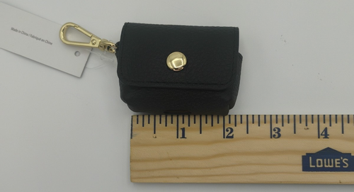 Bandolier Avery AirPods Clip-On Pouch Black/Gold – Compatible w/ AirPods 3/4 - Photo 14 sur 16