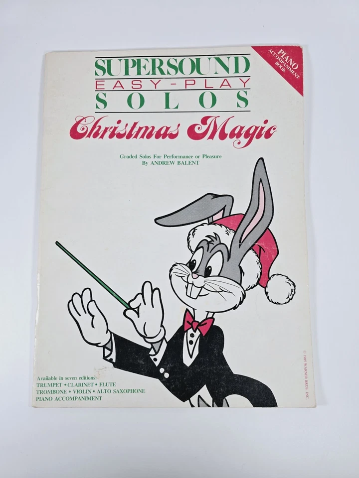 Acompañamiento de Violín y Piano Supersonido EasyPlay Solos Navidad Magia 1985 Bugs Foto 2 de 4