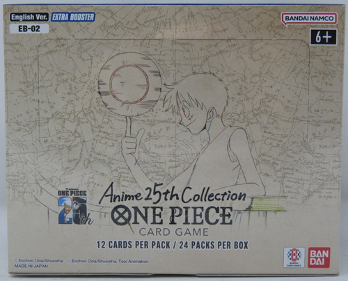 One Piece TCG EB-02 Anime 25th Collection Booster Box English Sealed