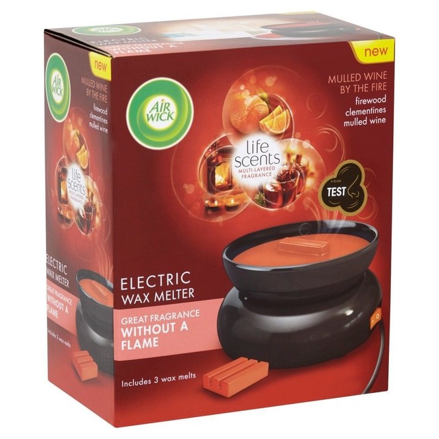 Air Wick Wax Melt Plug in Electric Burner With 2 Fantastic Melts Turquoise Oasis for sale online