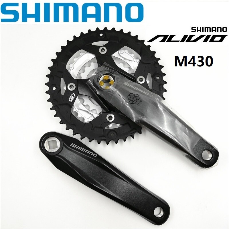SHIMANO Alivio FC M430 Crankset 44T 32T 22T Chain Wheel 170mm Square Hole Crank SHIMANO Alivio FC M430 Crankset 44T 32T 22T Chain Wheel 170mm Square Hole Crank ahorra hasta un 30-50% de descuento