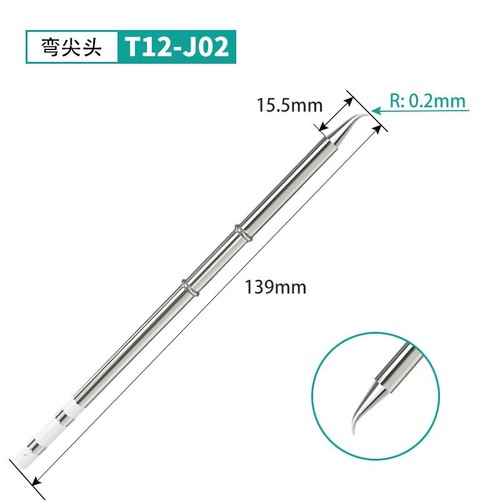 TS100 Mini Soldering Iron Solder Tip Tip Original Digital LCD Replacement - Picture 16 of 24