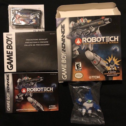Robotech: The Macross Saga - Nintendo Game Boy Advance (CIB Complete with Toy) - Picture 3 of 6