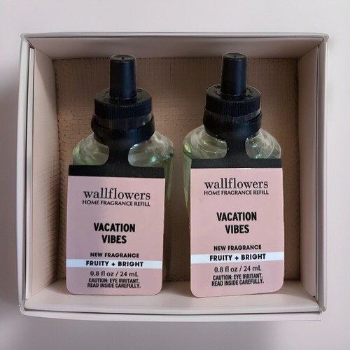 “VACATION VIBES” Wallflower Refills X 2. Bath & Body Works. SHIPS FREE!!