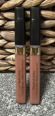 Lot Of 2 Elizabeth Arden High Shine Lip Gloss  ROSE GOLD .22 oz.