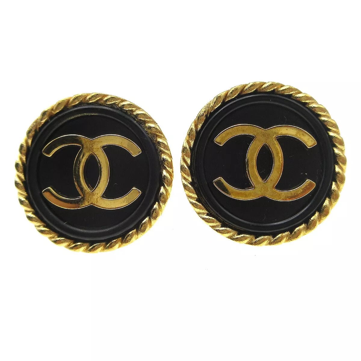 Chanel 2024 button earring