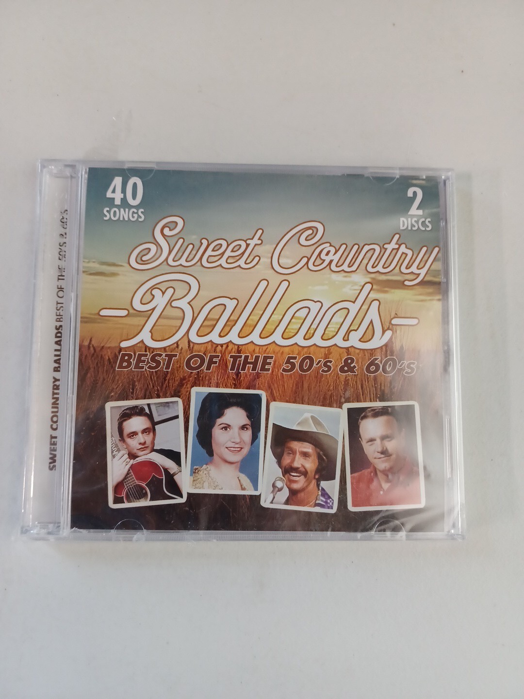 40 Songs Sweet Country Ballads Best of the 50's & 60's (CD, New, Imperitone UK)