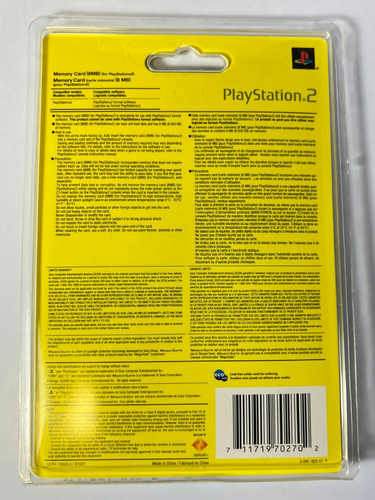 Memory Card for Sony Playstation 2 PS2 Brand New 8MB - Picture 2 of 2