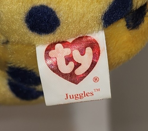 CT* Ty Beanie Baby - JONGLIERT der Clownbär (6,5 Zoll) MWCT Stofftier Spielzeug - Bild 8 von 9