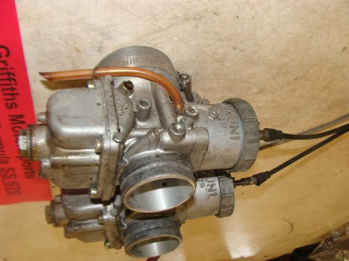 1995 Ski-Doo Formula SS 670 Mikuni snowmobile carbs carburetors throttle cable - Picture 3 of 16