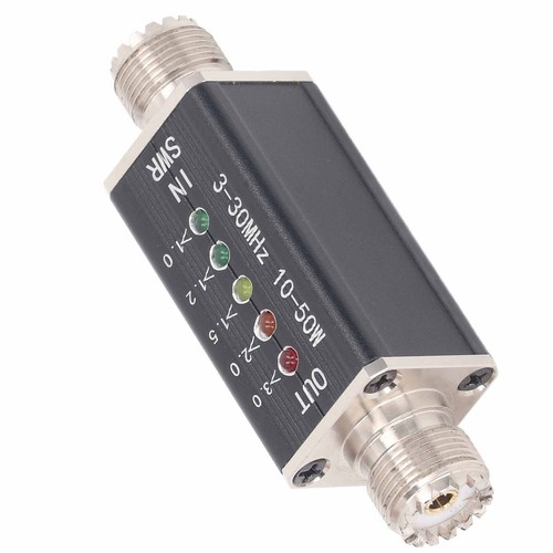 10‑50W Standing Meter Shortwave LED Indicator SWR Meter For Antenna Radio - Zdjęcie 5 z 22
