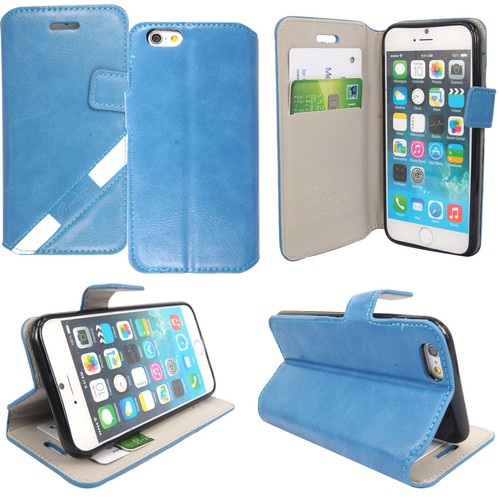 Flip Leather Wallet Case For iPhone 7 8 Plus 6 5 Magnetic Shockproof Phone Cover - Picture 24 of 25