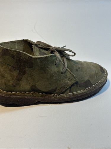 Crew Cuts Jungen Macalister Wildleder Stiefel Größe 12 Olivgrün Camouflage - Bild 11 von 14