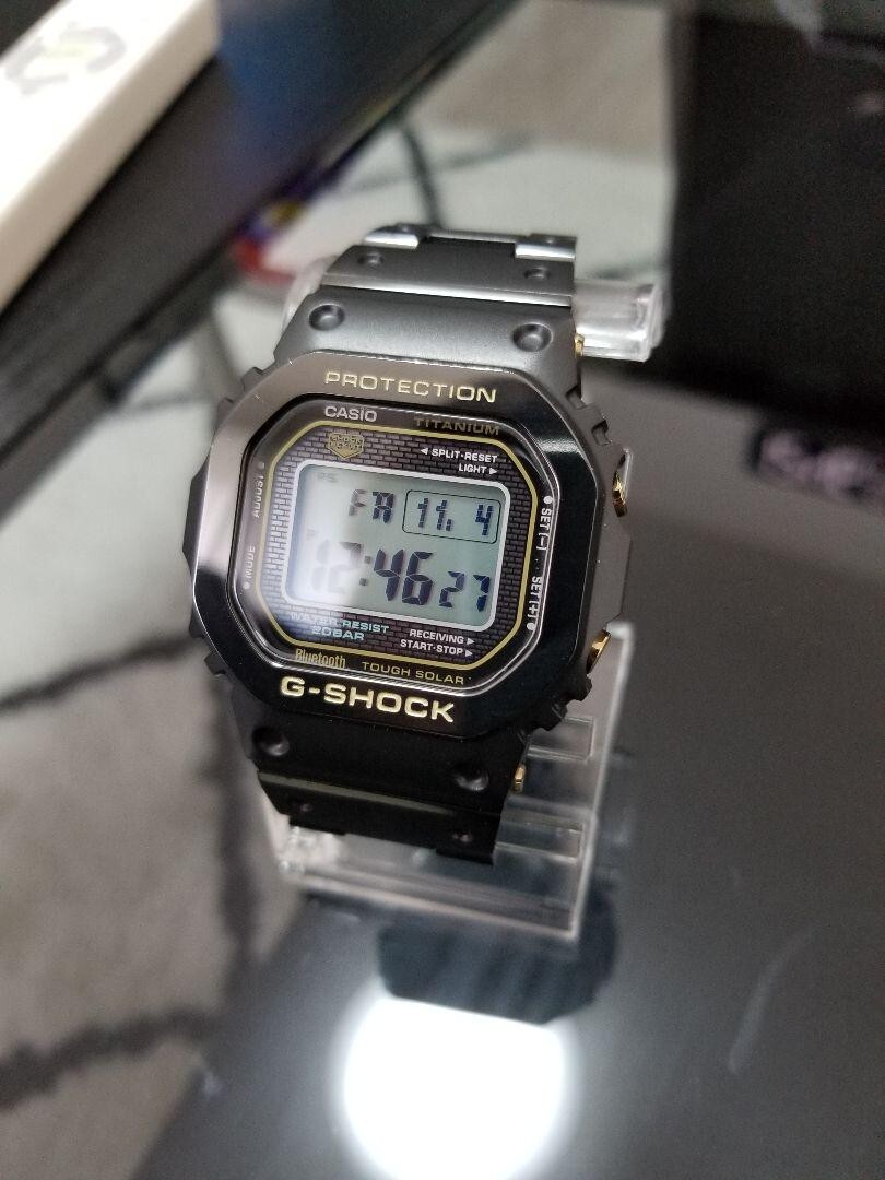 CASIO G-SHOCK GMW-B5000TB-1JR BLACK TITANIUM
