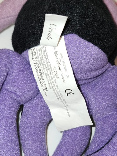 De Colección Disney Store La Sirenita Villano URSULA 5.5" Bolsa de Frijoles Peluche Con Etiqueta - Imagen 8 de 11