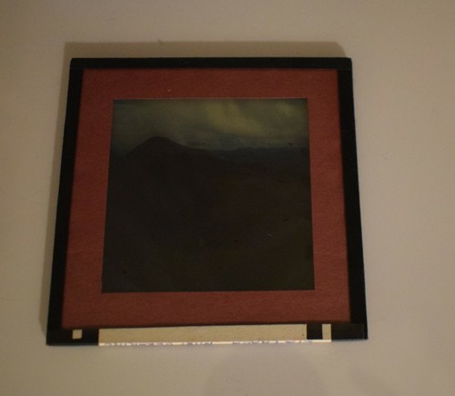 VINTAGE Magic Lantern Slide LIATHACH WITH MIST CLEARING C1960 PHOTO SCOTLAND - Picture 2 of 2