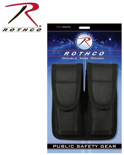 Custodia Mag doppia nera rinforzata nylon stampato - Rothco 20572 - Foto 2 di 6