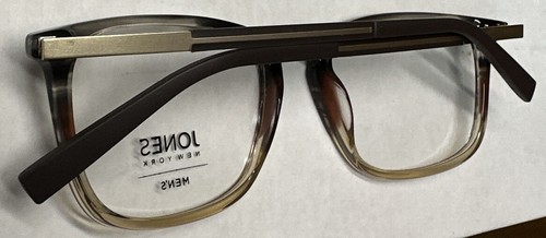 NEW Jones New York VJOM543 Eyeglasses Brown Horn 100% AUTHENTIC 54-18-145mm - Picture 4 of 8