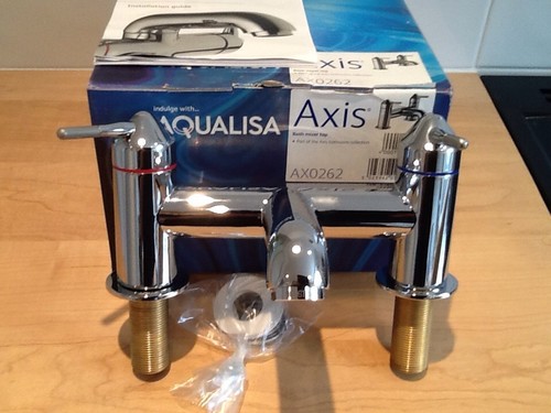 Aqualisa Bath Mixer taps,model Axis,new,rrp 229.00 Aqualisa Bath Mixer taps,model Axis,new,rrp 229.00