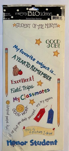 Vintage 12x5" Me & My Big Ideas MAMBI Stickers YOU CHOOSE! - Picture 114 of 196