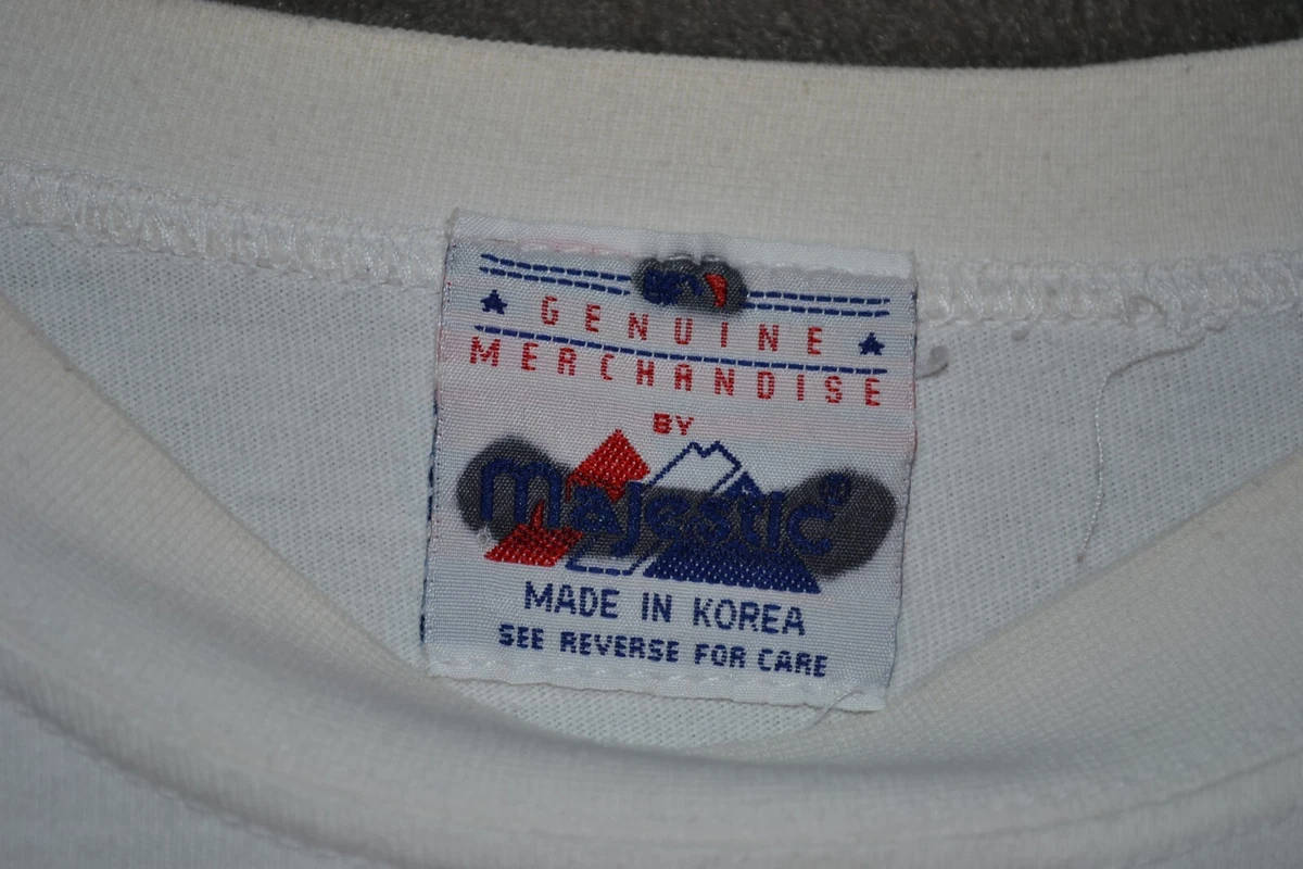 NY YANKEES 3/4 SLEEVE RAGLAN SHIRT LRG MLB BASEBALL MAJESTIC