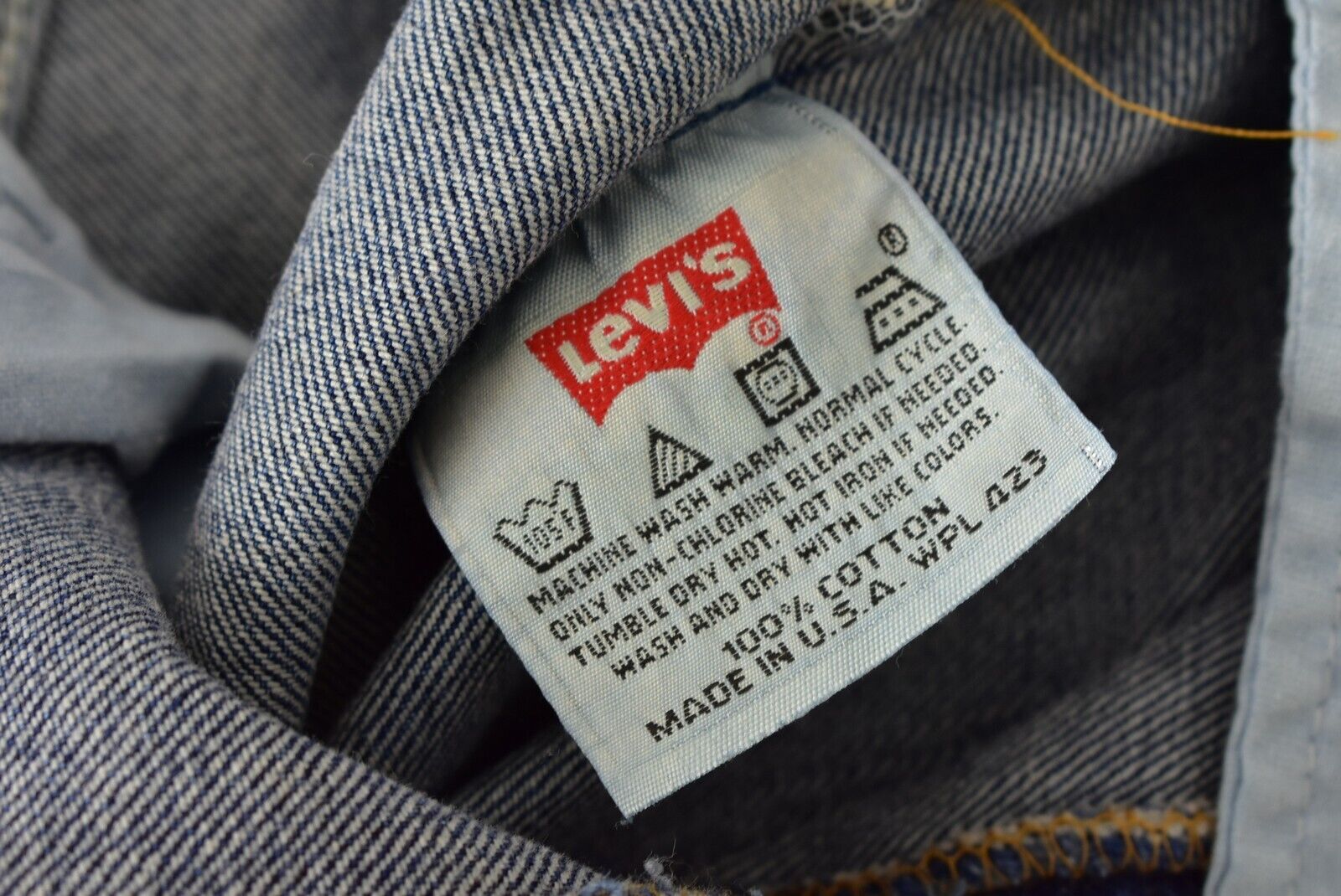 LEVI'S STRAUSS retro JEANS 501 XX W33 L34 MADE IN… - image 7