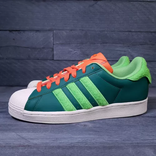 ADIDAS Originals Superstar x South Park Shoes Mens 9.5 Kyle Green Orange