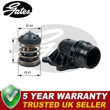 Gates Coolant Thermostat Fits BMW X5 3 Series X6 7 Series 5 Series - TH47487K2