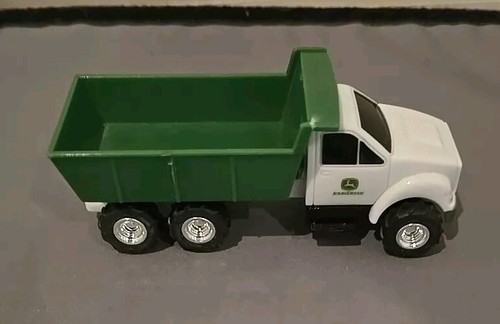 Camión de volteo blanco John Deere equipo de construcción Ertl escala 1:64 4 1/4" V2 - Imagen 3 de 6