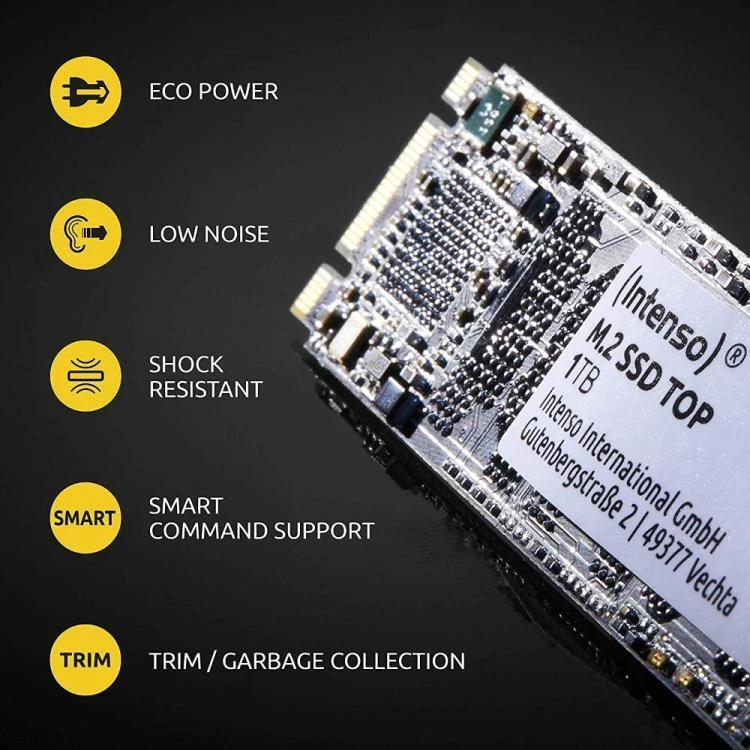 SSD Intenso 1TB TOP M.2 2280 SATA3 intern 3832460 - Immagine 4 di 4