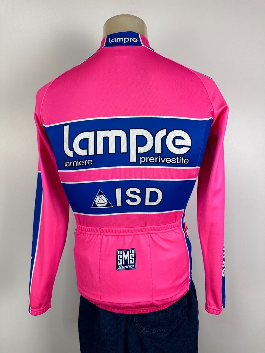 Santini Lampre UCI World Tour Cycling Long Sleeve Jersey SMS