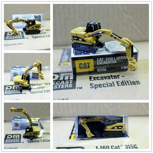 1:160 N Scale Miniature Excavator Engineering Vehicle Diecast Mini Truck Model - Bild 1 von 10