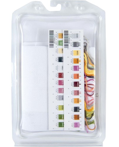 Kit Punto de Cruz ~ Dimensions Gold Collection Petites Yellow House #70-65226 - Imagen 5 de 8