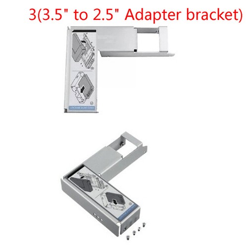 2.5" 3.5" SAS SATA HDD Caddy Tray For Dell poweredge server R310 R510 R720 R-tz - Afbeelding 11 van 15