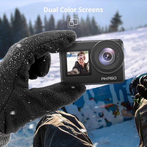 AKASO Brave 7 4K30FPS 20MP WiFi Action Camera Vlog Camera IPX8 33FT Waterproof - Picture 7 of 10