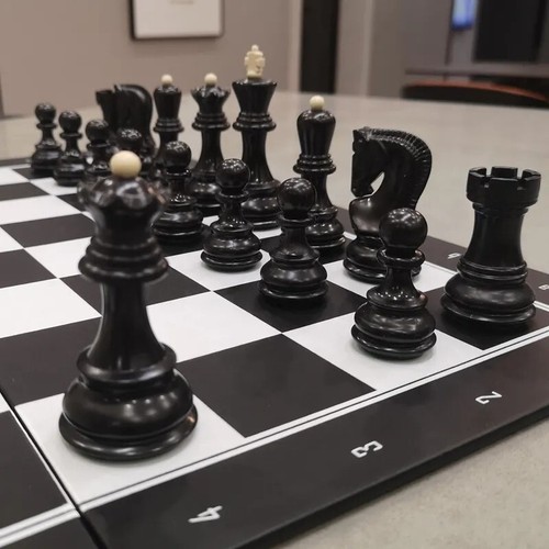 Luxury russian zagreb weighted chess Set 3.75" - Picture 8 of 11