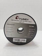 Tyumen 50ft 12AWG Red And Black Low Voltage Cable