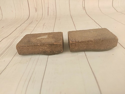 Rare 2 Pcs Vintage Wooden & Metal Floral Design Printing Press Block/Seal/Stamp - Picture 4 of 12