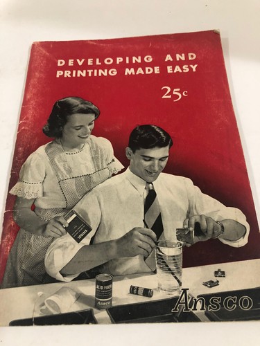 Ansco Developing And Printing Made Easy Copyright 1952 - Picture 1 of 2