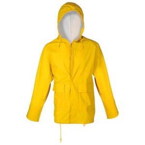 ASATEX Regenjacke Gr.xxxl gelb Pu-stretch M.kapuze En343 Kl.2 reißfest