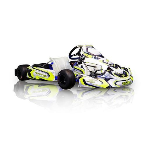 Go Kart Synergy Rebel 2023 X30 Rotax Complete Sticker Kit for KG 507/508 Racing - Afbeelding 3 van 4