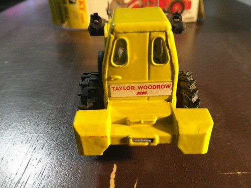 Dinky Toys #437 Muir Hill 2-WL caricatore Taylor Woodrow giallo con scatola originale HW20 - Foto 7 di 12